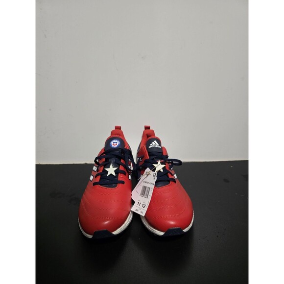 New ADIDAS ULTRA BOOST X COPA WORLD CUP CHILE [GW7270] RED LEATHER Men's Size 9 - Picture 6 of 13